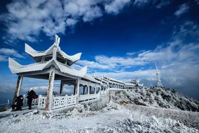 淞 2018年第一场雾凇 德化九仙山,约吗