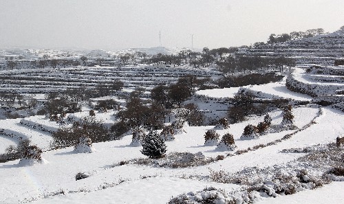 除了美还是美!会宁乡村雪景不是仙境胜似仙境