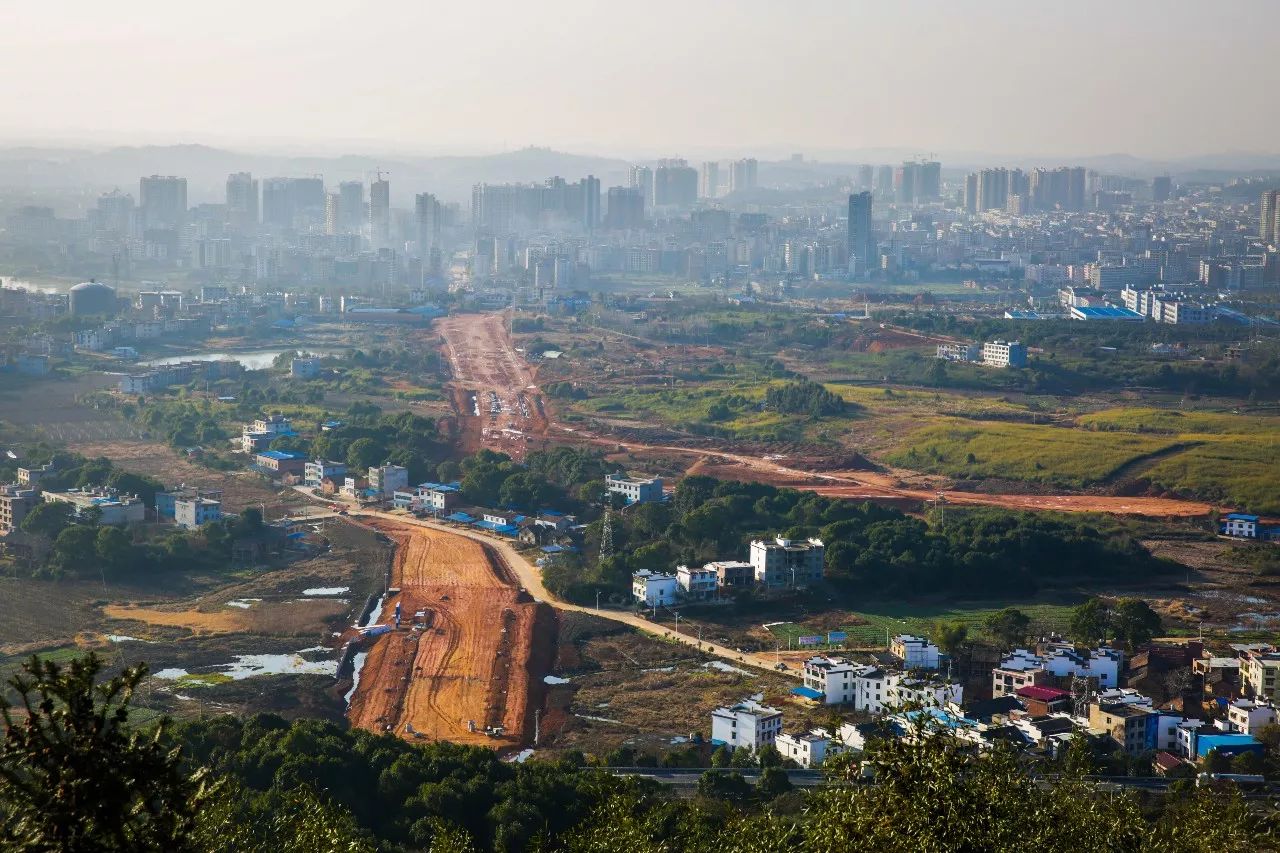 连接耒阳市老城区与鹿岐峰森林公园