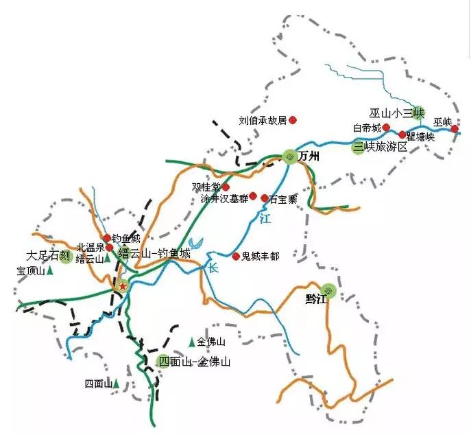 收藏| 一份全国各省地图精简版送给你,寒假出游再也不