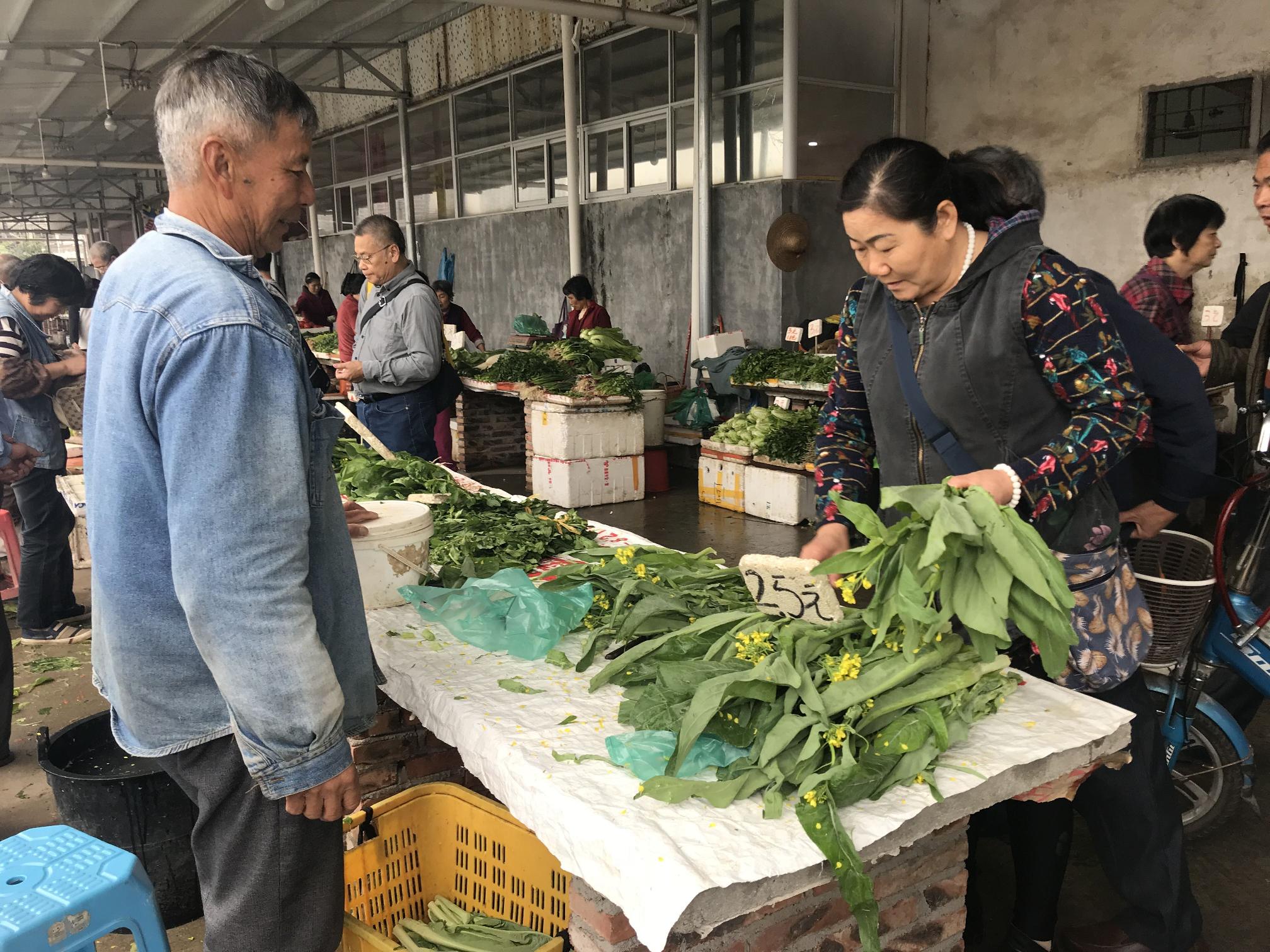 自产自销菜市场