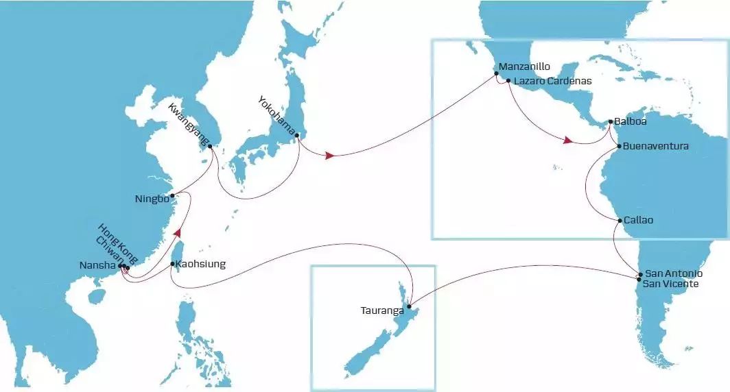 万海增中国华东-印度西航线,太平船务增两条远东-红海航线