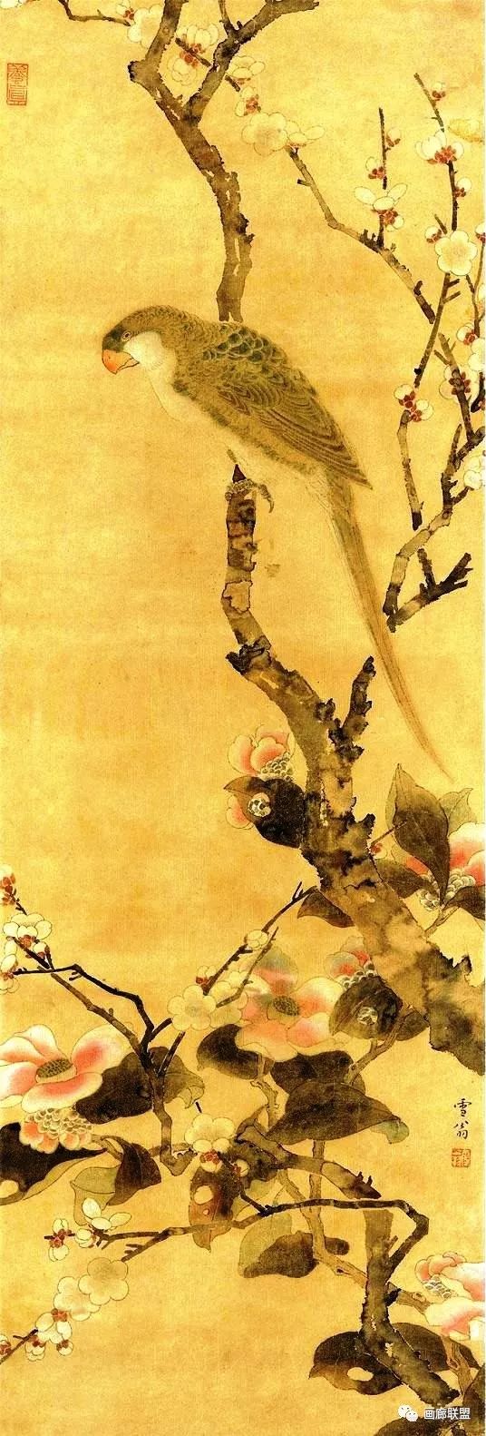 中国"茶花画"的发展阶段(附名家画茶花)