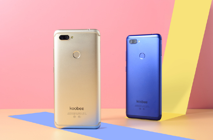 koobee s12深海蓝&沙滩金时尚撞色图赏