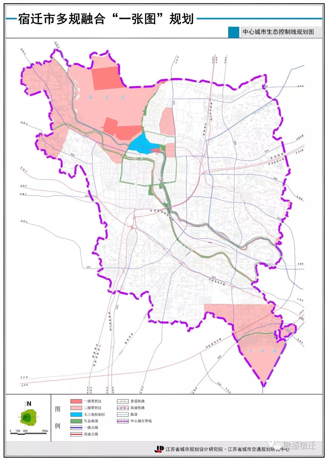 宿迁城市规划,看这"一张图"就够了!