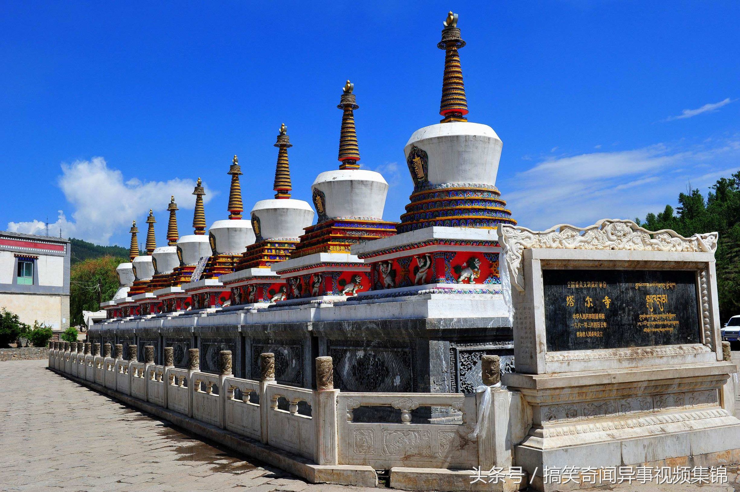 大美青海,中国藏传佛教格鲁派(黄教)六大寺院之一——塔尔寺