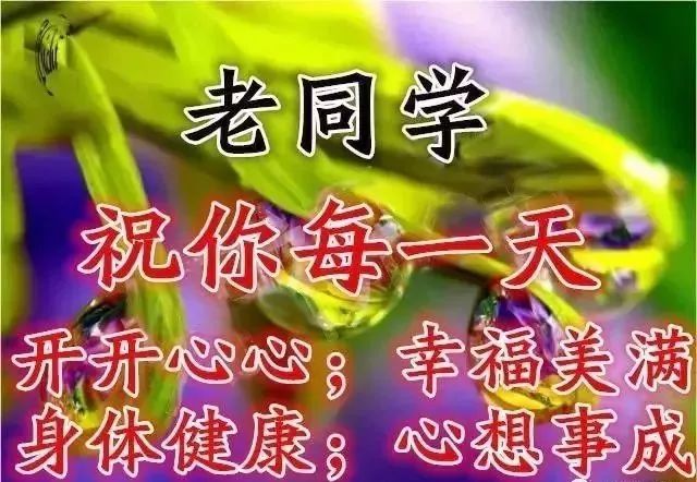 青山在,人未老,老同学你好不好!献给多年未见的老