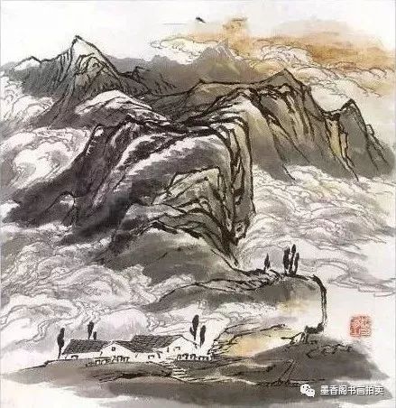 山水画云烟雾霭画法