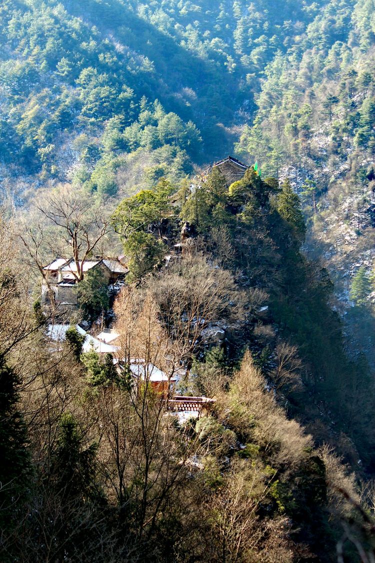 冬日哑姑山 一场雪积蓄一季风光 留住你流转目光