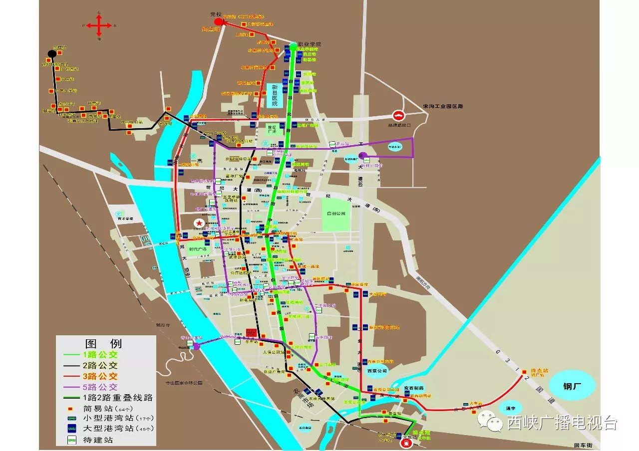 我画了一张晋江公交线路图 - 哔哩哔哩