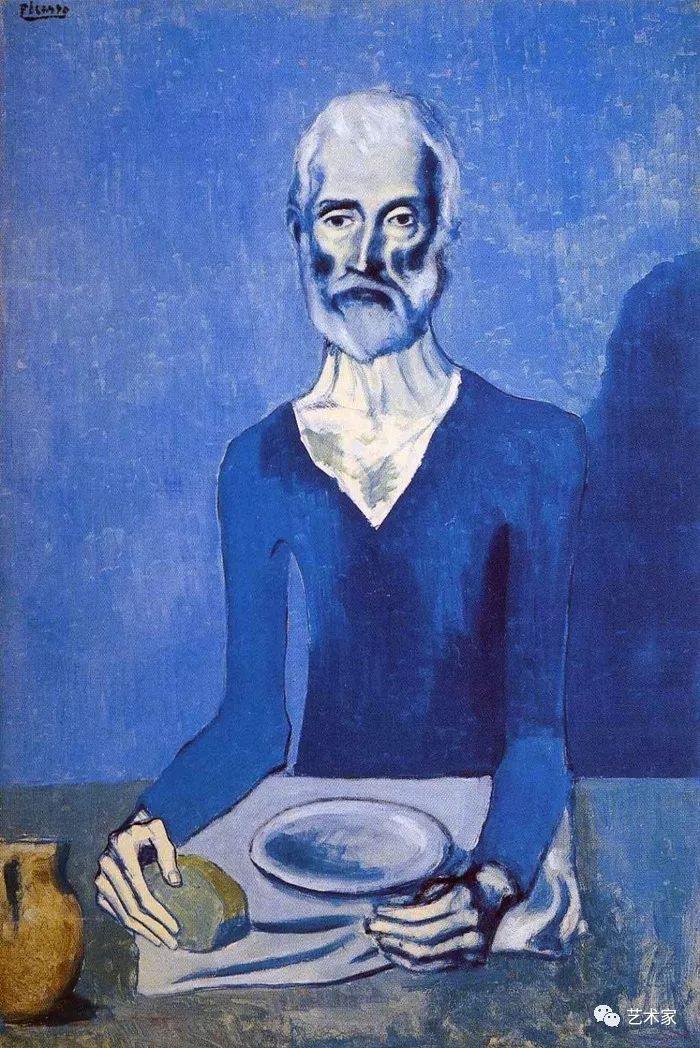 毕加索的"蓝色时期"