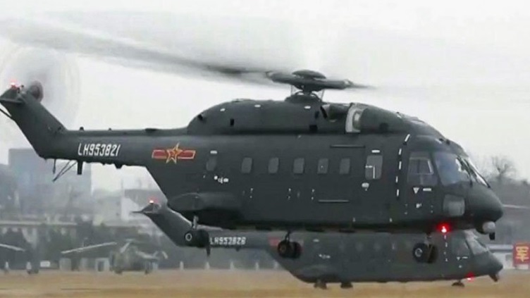 简氏:中国新直升机服役 可能取代黑鹰直升机