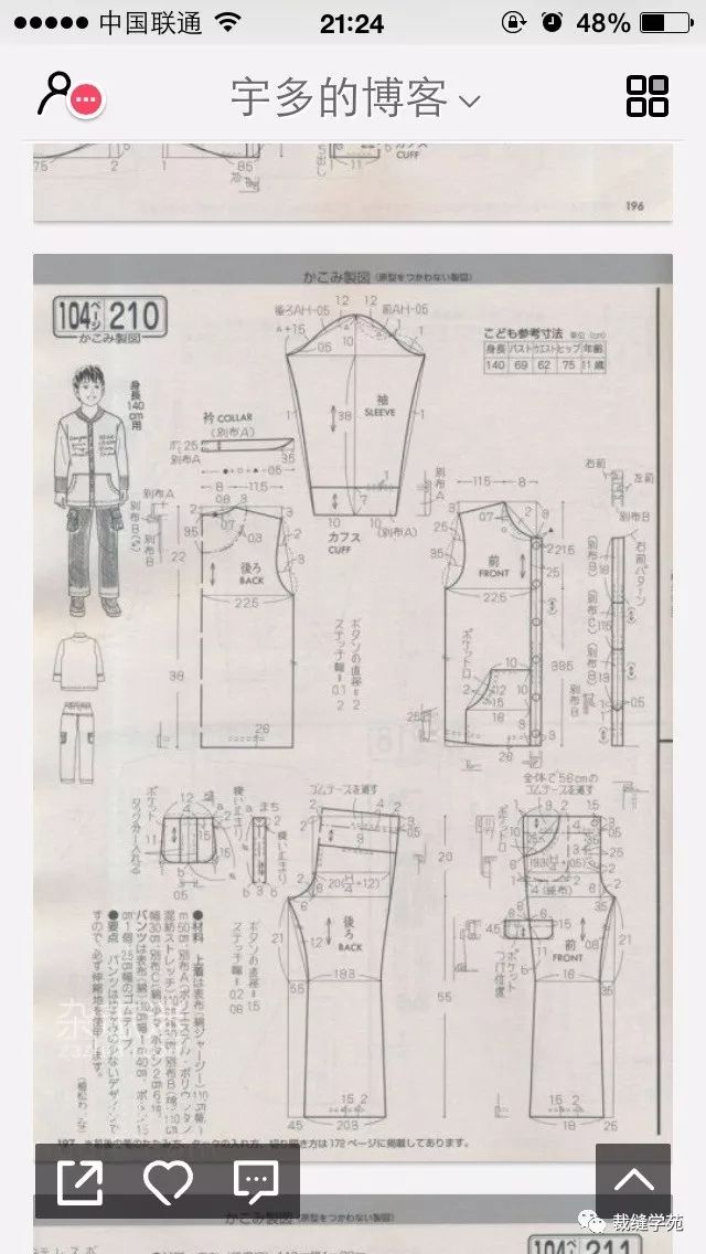 各种棒球服裁剪图