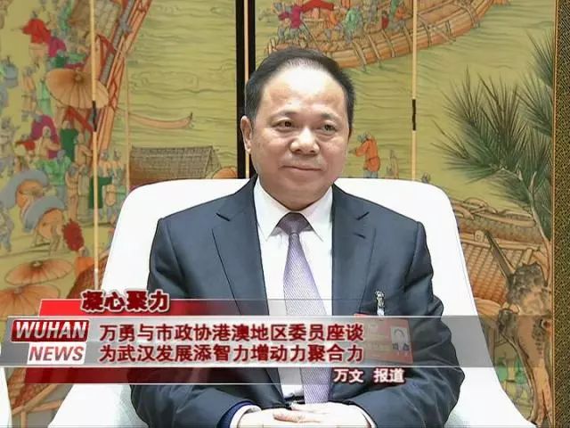 两会聚焦万勇寄望港澳地区委员为武汉发展添智力增动力聚合力