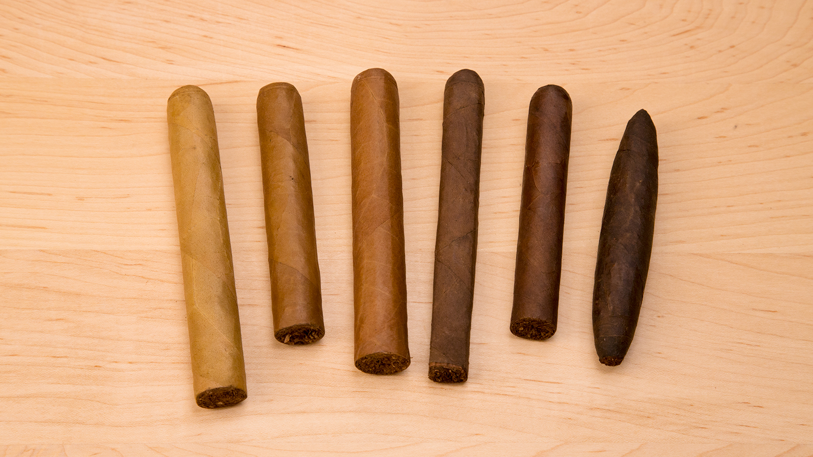 雪茄尺寸和颜色介绍