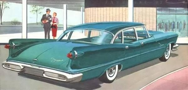 air双门敞篷版 到了1958年,尾鳍的设计已经是每一家美国汽车制造商的"