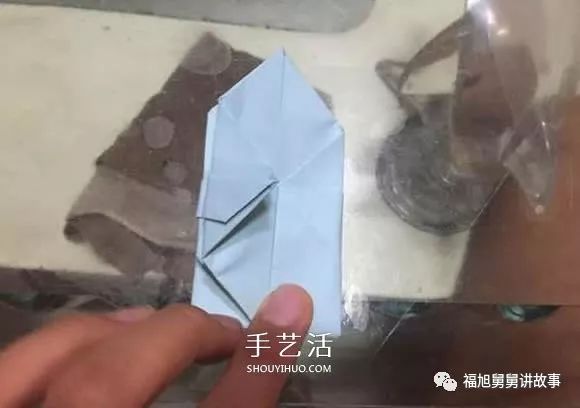 儿童手工折纸大全—乌纱帽