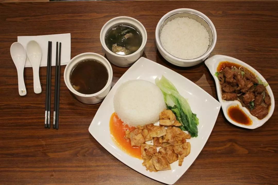 蒸之精髓/养生健康 福利一 有料双人套餐  蒜香鸡扒饭 红烧排骨饭