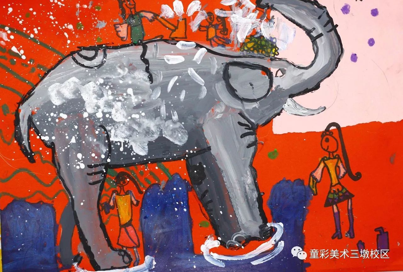 童彩美术米罗启智空间下周四大象