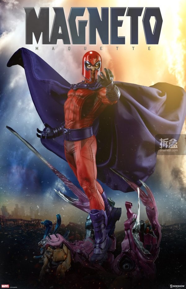 sideshow新品预告:漫威x战警万磁王雕像 magneto maquette