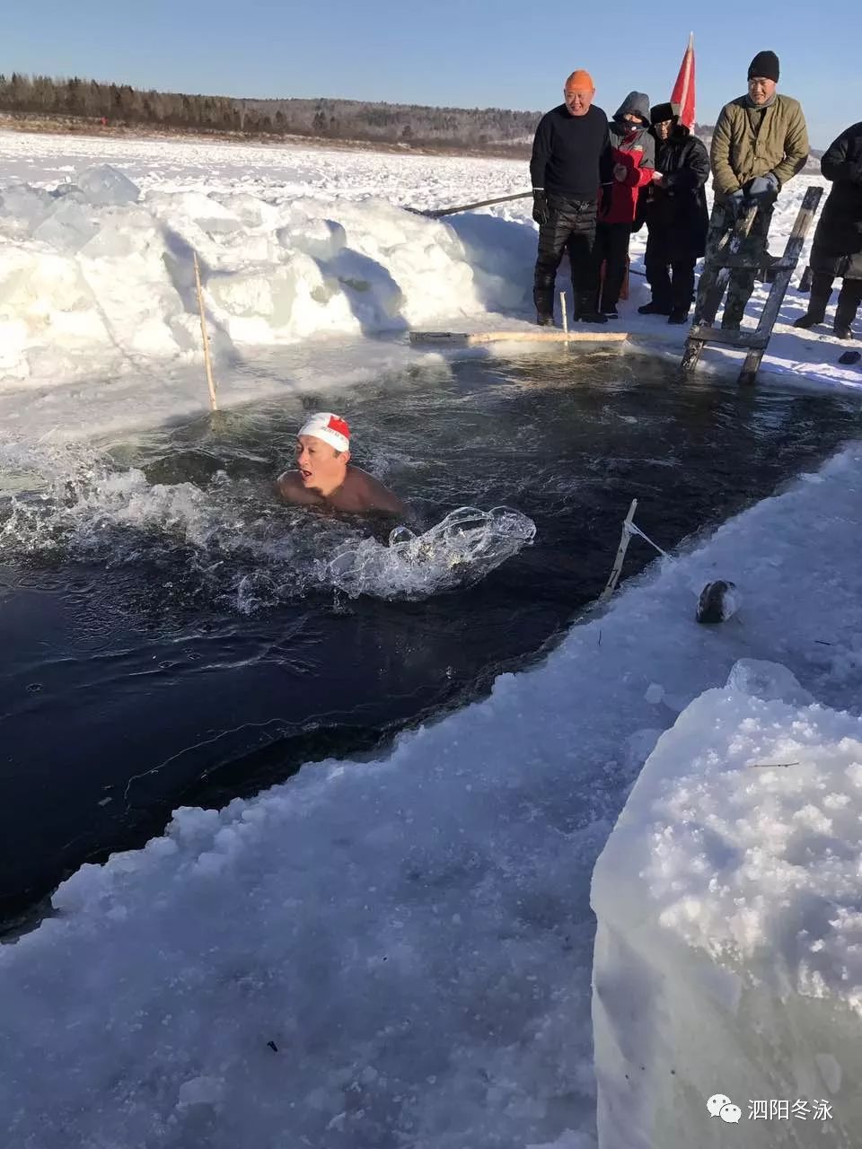 协会风采玩转东北挑战中国最北冬泳泗阳县冬泳协会东北雪乡旅行记