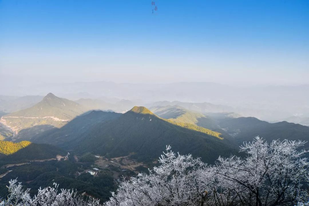 峰山的雪景有多美?