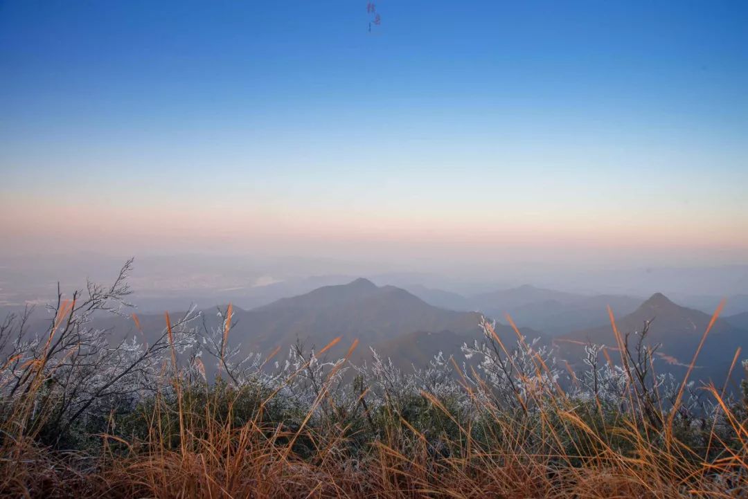 峰山的雪景有多美?