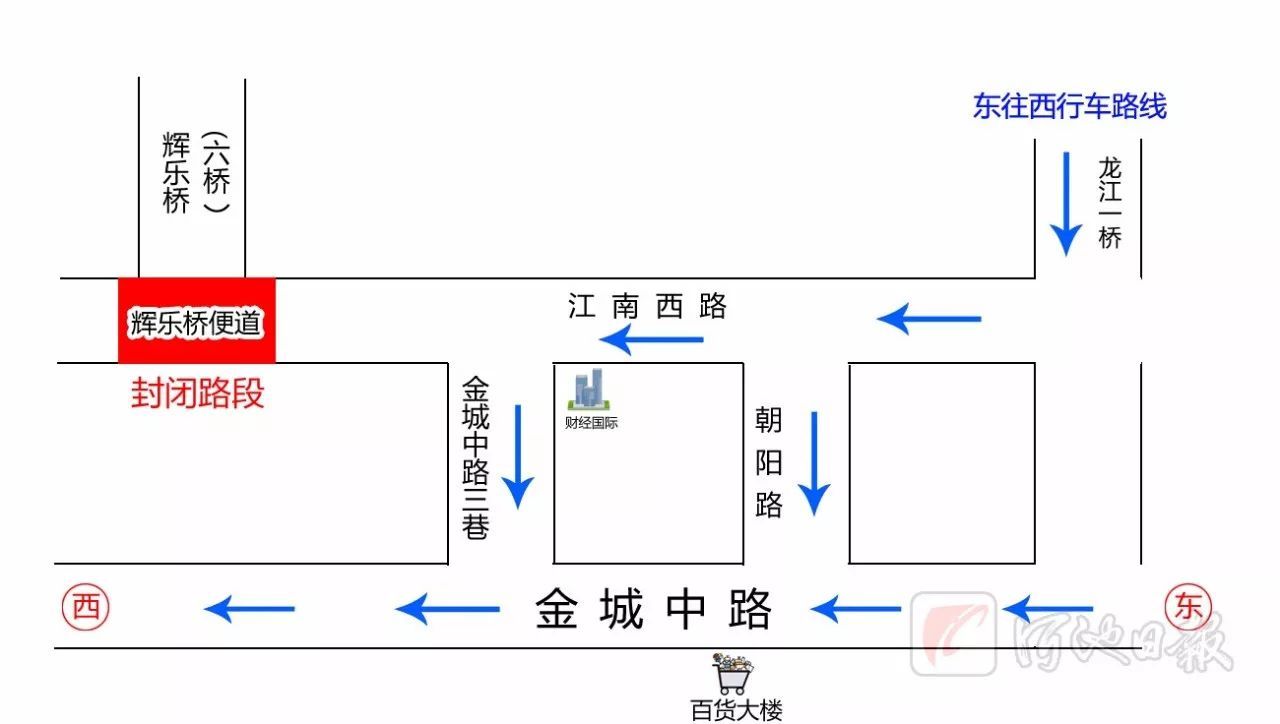 绕行路线.胡祖锋制