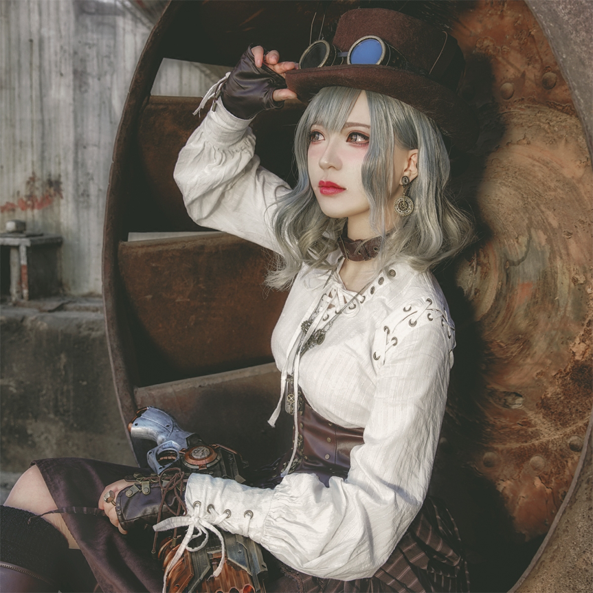 2. 蒸汽朋克服装cosplay