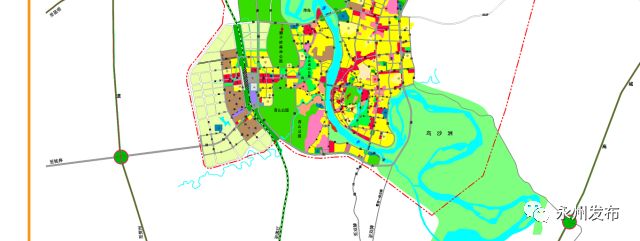 永州市中心城区近期建设规划公示 蓝图初步描绘