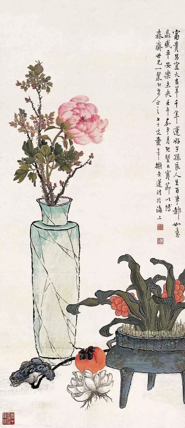 丹青妙笔孔小瑜与博古画130幅清晰大图