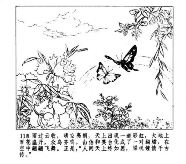 连环画梁山伯与祝英台王叔晖绘