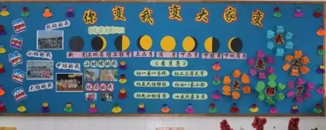 大班主题墙 大班孩子已经学了一些字和规则,在最后一学年里,要为升