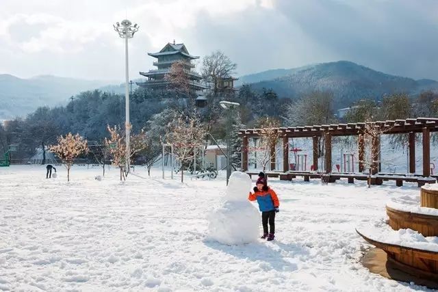 【唯美多彩】雪润安图二龙山 灵秀且妖娆