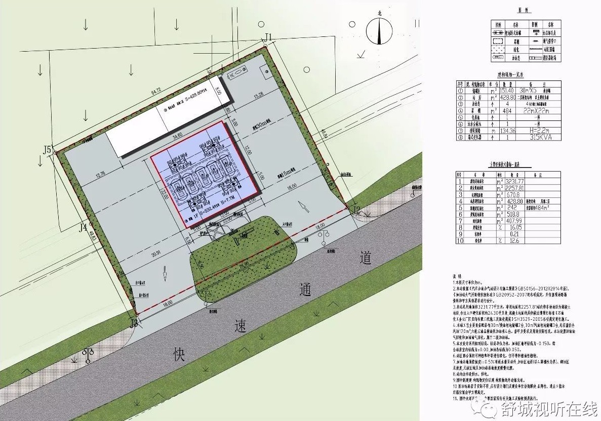 舒城:城关新增一座加油站,用地规划方案公示!