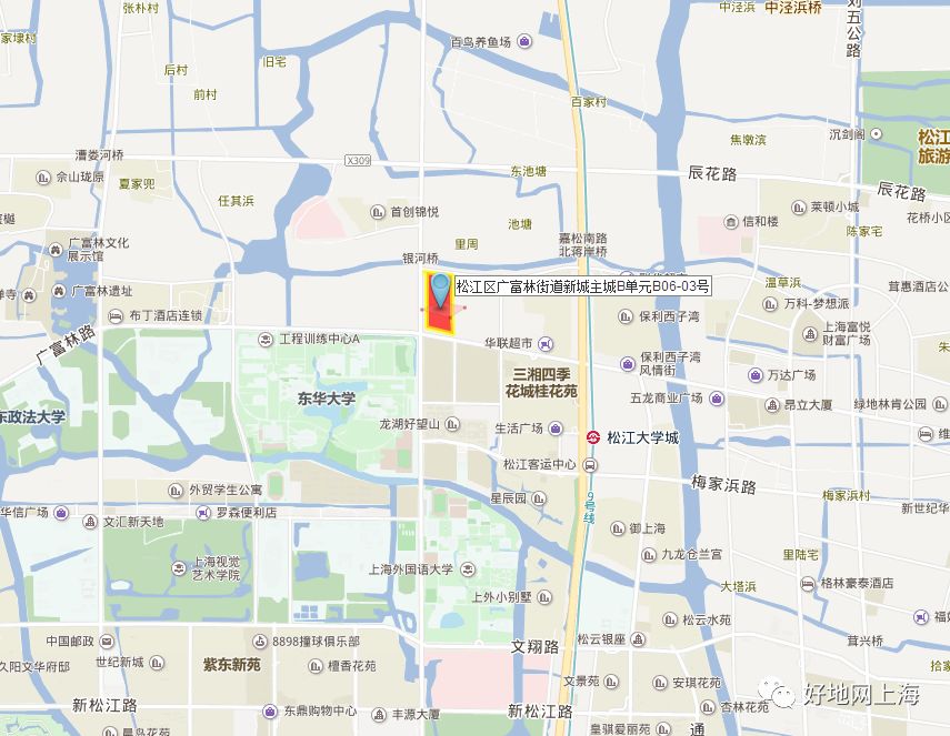 松江区广富林街道新城主城b单元b06-03号地块