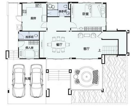 2套时尚的农村自建别墅(含平面图),才30万元,风水还特