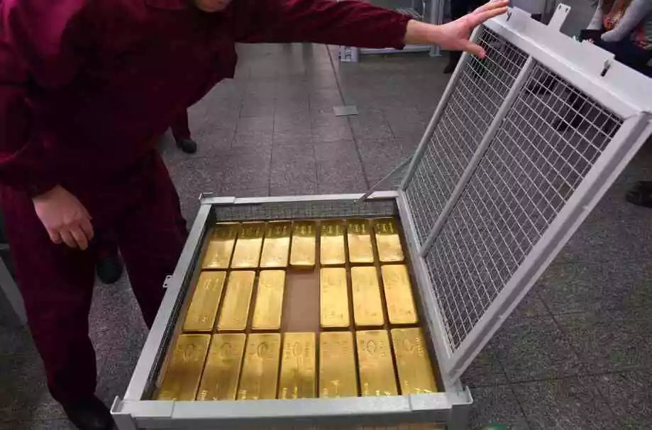 俄罗斯金库曝光:1800多吨黄金存放在这里!