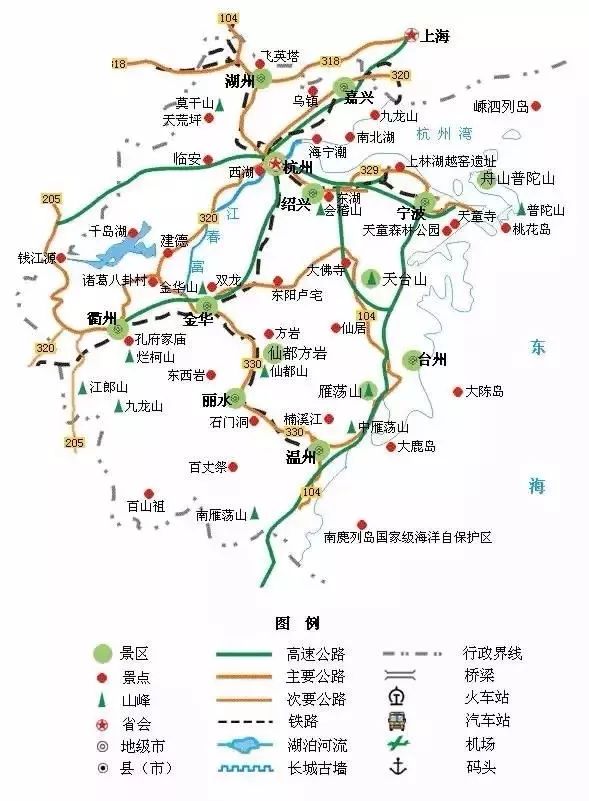 20.江苏旅游地图