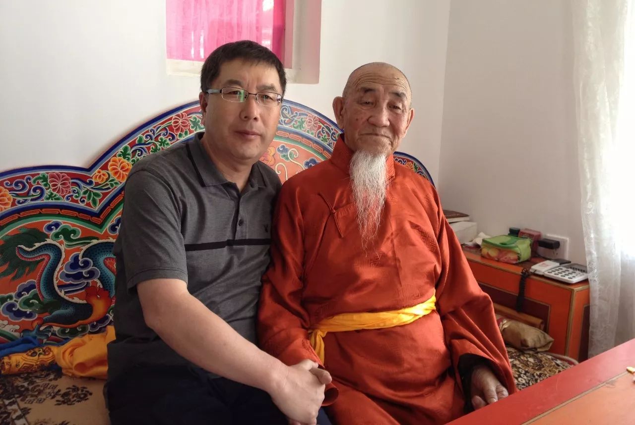 2013年采访佛学大师,雍和宫大住持嘉木扬.图布丹