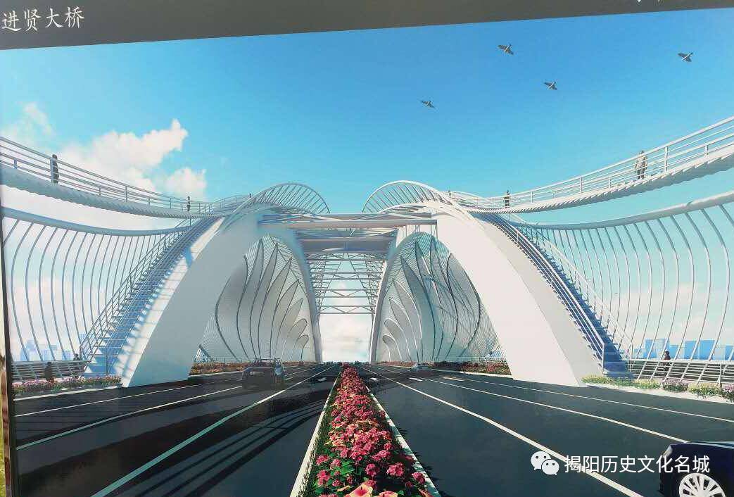 进贤大桥位于进贤门大道延伸段内,桥梁全长1375米,桥面结构类型为沥青