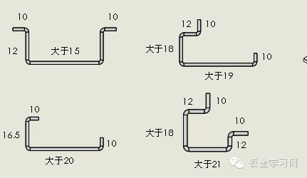 图文告诉你,各种板厚各种折弯的极限尺寸