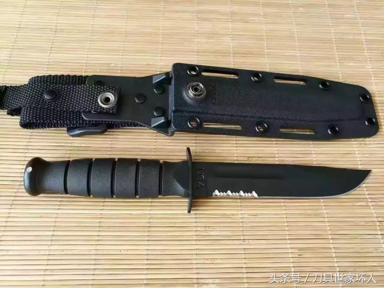 世界上最出名的军刀《ka-bar 美国卡巴》