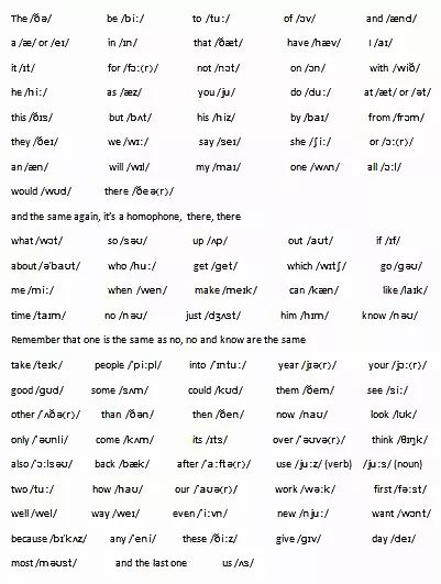 美女教你100个常用英文单词的发音,so easy!