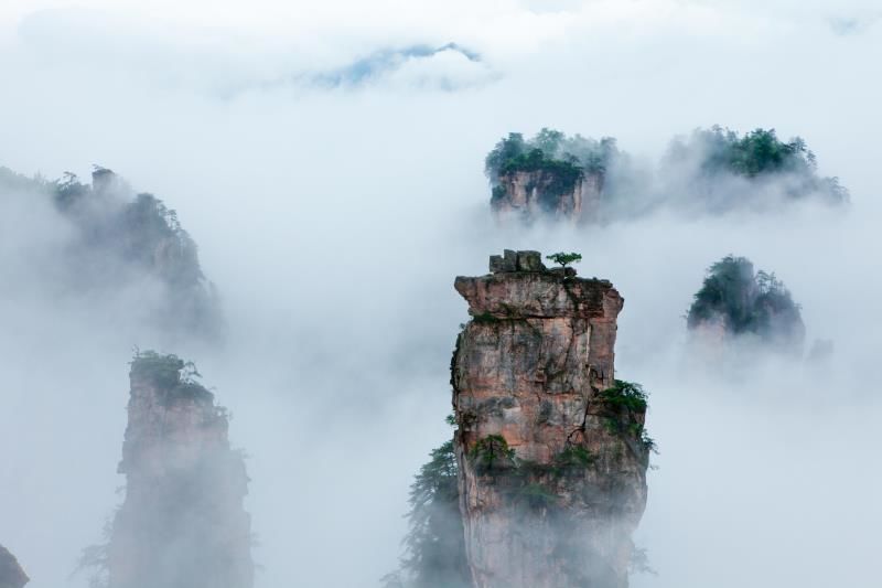 【美行天下】相约张家界天子山,拍摄冬季仙山奇景!