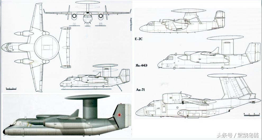 "红色鹰眼"——苏联"雅克-44"舰载预警机