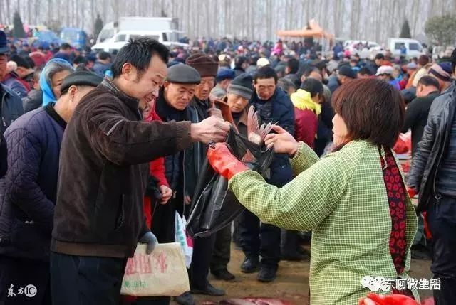 在农村,有一种乡愁叫"年集"