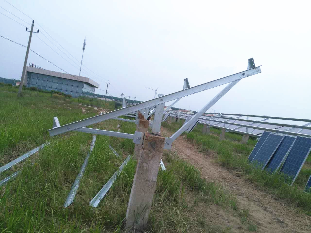 南通正道之东台太阳能光伏支架项目