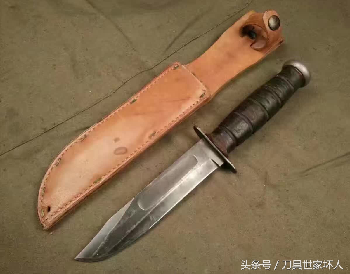 世界上最出名的军刀《ka-bar 美国卡巴》