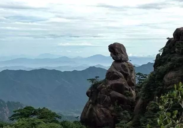 有的若金龙腾空,有的像少女亭亭玉立,千姿百态,其中尤以神女峰最为